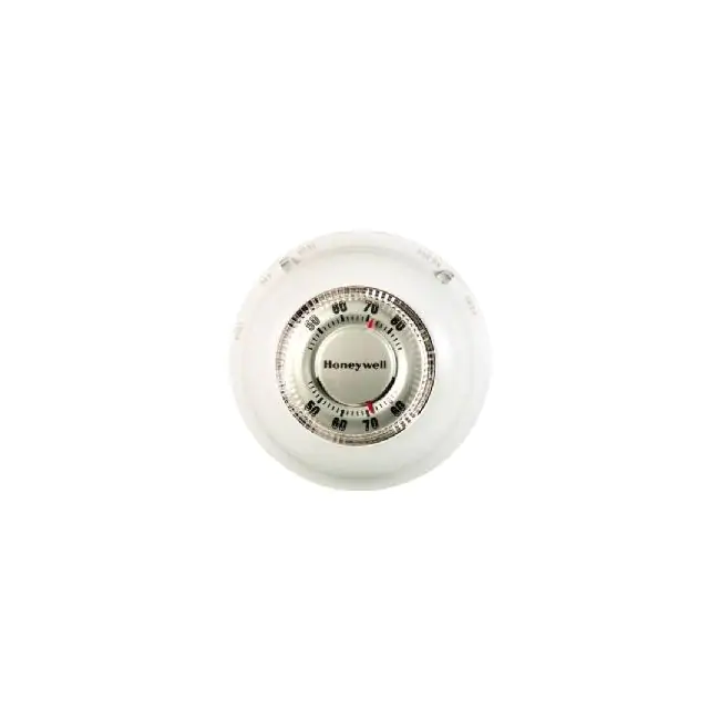 Honeywell T87N1000 Traditional Non-Programmable Round Mercury-Free