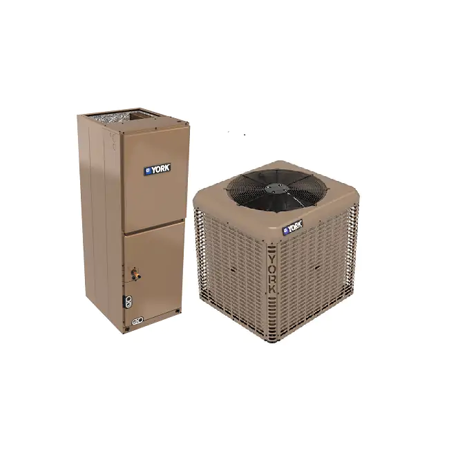 York 3.5 ton 15.25 SEER w/Multi Speed VS Air Handler R-410A |AC Only or Electric  Heat| YC2E42SB JHETC42FBCS2N1