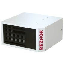 REZNOR Power Vented Gas Fired Unit Heater 75 MBH Input 62 MBH Output 4" Round Vent Conn. 27 5/8" L x 26 5/8" W x 15 /8" H 115/1/60| UDAP75