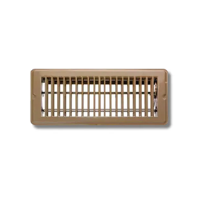 GUNDER 6x10 Two Way Floor Register | Color: Brown | 1.95 Lbs | 1FL0610B