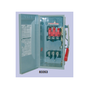 Motors & Armatures Electrical Non-Fused Disconnect | 60 Amp | 2 or 3 Poles | 600/3 | 83363