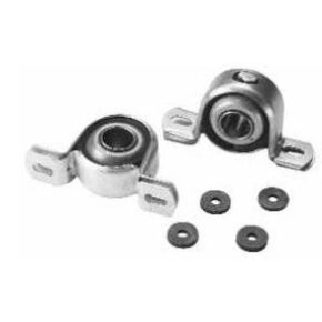 TOMKINS Pillow Block Sleeve Bearings | 3/4 in. Shaft | Mounting on Center 3 in. | Base to Shaft Center 1 in. | Width 1 1/16 in. | 38-2086-0