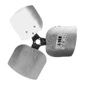 TOMKINS Heavy Duty Condenser Fan Blade: 22 in. Diameter | 33 Degree Pitch | 3 Blade | CCW | 60-5576-01