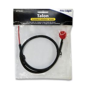 NuCalgon Talon Flexible Aerosol Wand|Specially developed 27 inch length accessory|Used exclusively with Nu-Calgon’s Evap Foam No Rinse|Blackhawk and PenetrateHD aerosol products|4776-0