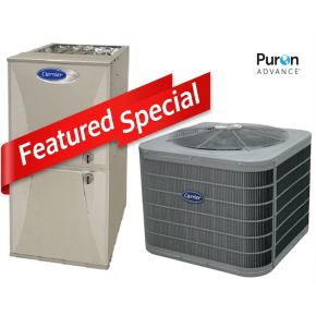Carrier® Performance™ 3.0 Ton 2 Stage 18 SEER2| R454B|w/Multi-Position|96% 2 Stage Gas Furnace 17"W| 59TP7C100V21--20 CVAMA4921XMA 26TPA836