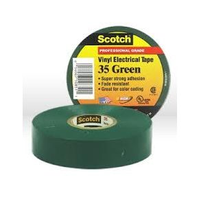 3/4 in x 66 ft Red 10 Pack 53M 35 Scotch Vinyl Electrical Color Coding Tape 