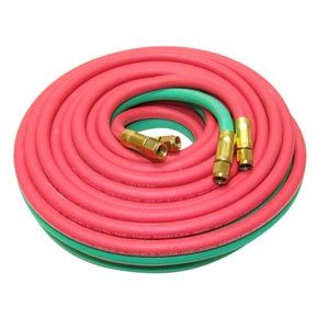 Uniweld Twin Actyelene Oxygen Welding Hose | 25.0 FT | 3/16 (H33A)