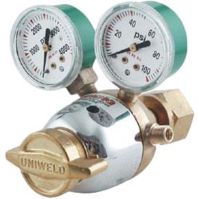 Uniweld RO Series Oxygen Regulator with 2 Gauges (RO10)