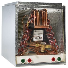 ADP 1.5-3.0 Ton Copper/Aluminum | Galvanized Cabinet | Upflow Evaporator Coil | W/ Orifice for R410A or R22 | 14.5 Inches Width x 20.5 Inches Depth x 16.5 Inches Height (S36L145)