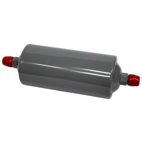 Sporlan Flare Liquid Filter Drier | 1/2 in. x 1/2 in. SAE | Capacity: 30 cu in. | 11.5 in. L x 3.5 in. W x 3.00 in. OD | C-304