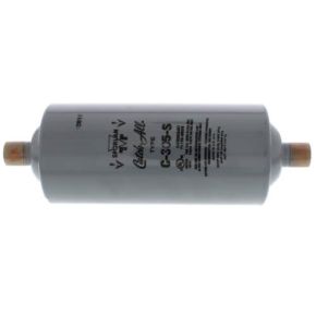 Sporlan Solder Liquid Filter Drier | 5/8 in. x 5/8 in. ODF | Capacity: 30 cu in. | 11.5 in. L x 3.5 in. W x 3.00 in. OD | C-305-S