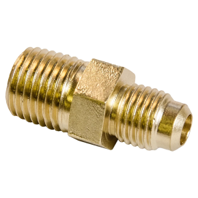 C&D Valve 1/4″ m. flare access x 1/4″ MPT body, CD2250 brass wrench cap and valve core, MPT end can accommodate 5/16″ OD tube CD1414 (Package of 4)