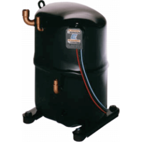 Copeland Hermetic Compressor | Application: A/C or H/P | Temperature Rating: A/C | Refrigerant: R-22 | Discharge Line Size: 1/2 In. | Suction Line Size: 3/4 in. | Mounting Dimensions: 7.5 In. x 7.5 In. | 66 Lbs| CR30K6E-PFV-875