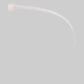 DEVCO Nylon Cable Ties | Pack of 100 | length- 6in. | color- natural- max bundle diameter- 1-3/8in. | tensile strength- 18 lb | 6261CX 4 PAK/ 400 Count
