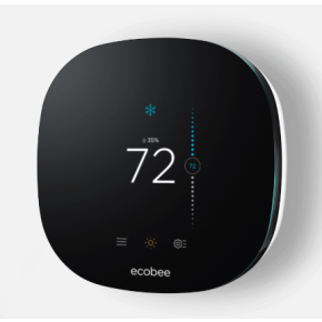 Ecobee Wifi Enabled Smart Thermostat | 24V Hardwired | Control from anywhere using your iOS or Android device (EB-STATE3LTP-02)