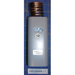 Copeland Comfort Control Coiled Bulb Temperature Controller | Line Voltage | SPST | Close On Rise | 20-90F | 201-8