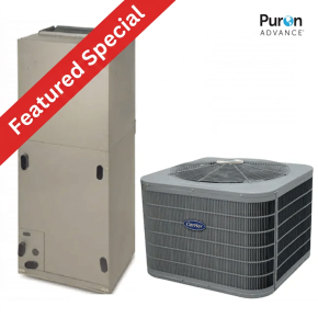 Carrier® Performance™ 18 SEER2| R-454B| 3.0 Ton 2 Stage Heat Pump| w/Performance™ FT5|24.5"W VS Air Handler| FT5ANBD60L 27TPA836
