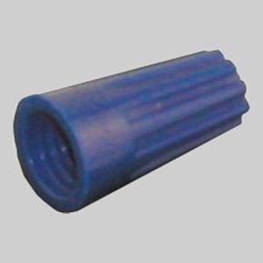 WAGNER PRODUCTS Holub 623-002 Blue Screw-On Wire Nut, Size 72B, #22 to #16 AWG, 300V Max, Pack of 100 623-002