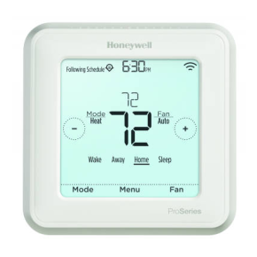 Honeywell Lyric T6 Pro Wi-Fi Programmable Thermostat with stages up to 2 Heat/1 Cool Heat Pump or 2 Heat/2 Cool Conventional (TH6220WF2006)