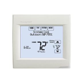 Honeywell 1H/1C Non-Programmable Digital Vertical Stat | 1 Heat/1 Cool Conventional Systems and Heat Pumps with no auxillary heat (TH8320R1003)