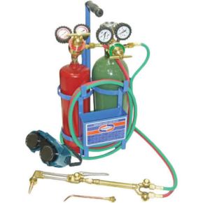 Uniweld Welding and Cutting Outfit | with Metal Carrying Stand and Tanks (K23C-T)