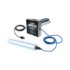 Diversitech Fresh-Aire APCOX In-Duct Air Purifier w/ V-twin carbon odor cells| 110-277 VAC power supply with plug| Dual 3 yr 15" UVC Lamps| TUV-APCOX-DI3-P