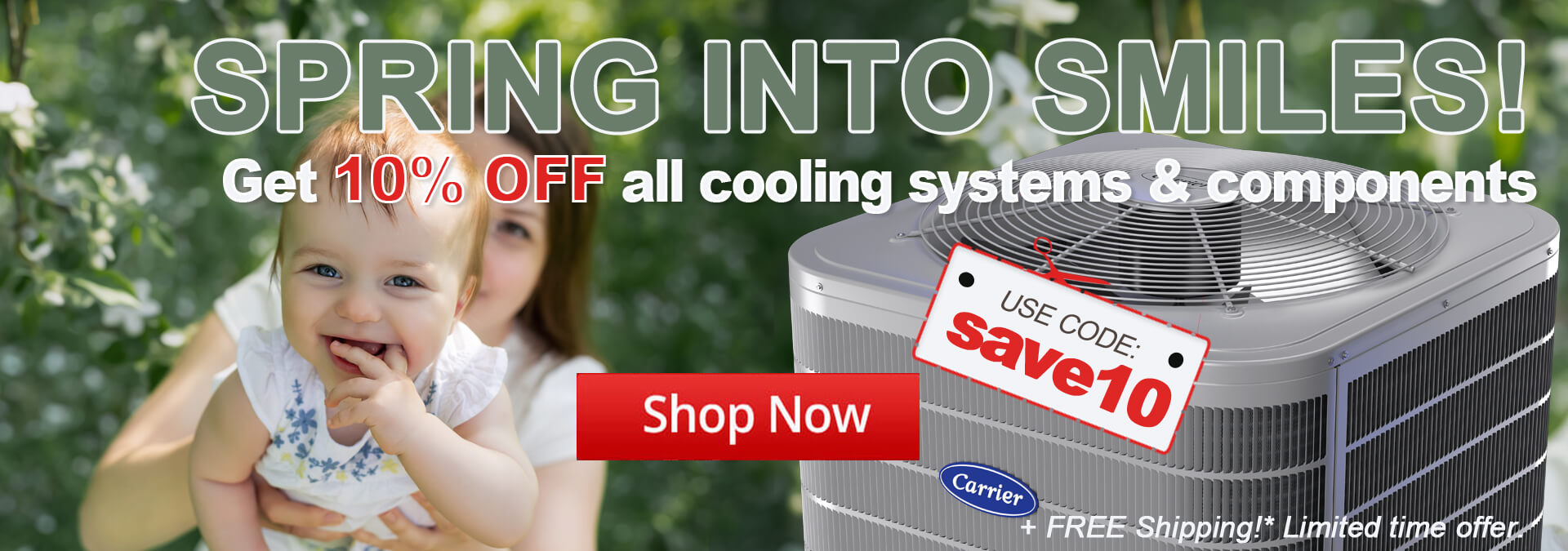 Save 10% on all Cooling Systems and Components