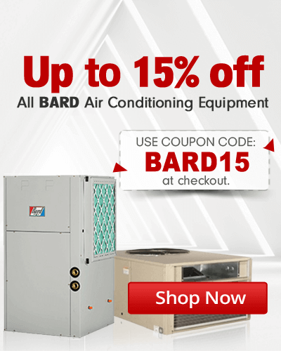Save Up to15% Off in Bard Air Conditioning 