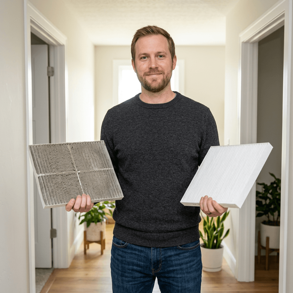 Ongoing AC Maintenance Tips to Control Central Air Conditioning Costs | ExpressOverstock AC maintenance checklist to reduce central air conditioning costs and extend system life