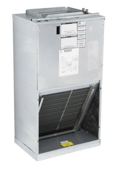 first-company -2-0-ton-upflow-wall-or-closet-recessed-dx-air-handler-w-6-kw-electric-heat-40-in-h-x-22-1-8-in-w-x-15-1-8-in-d-208-230-1-60-24uc-6