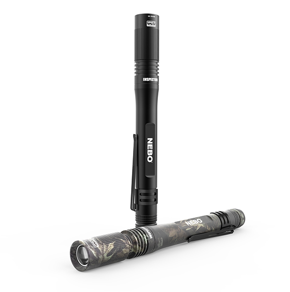 nebo 180 lumen waterproof flashlight ip67 Inspector Pocket Flashlight, The inspector is also waterproof (IP67) and features a removable steel clip and soft Nebo Inspector Black 180 Lumens