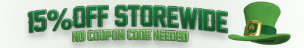 St Patrick Week Sale 15% Off Storewide